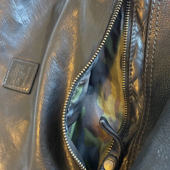 Campomaggi black cross body leather bag NWOT - Picture 7 of 7